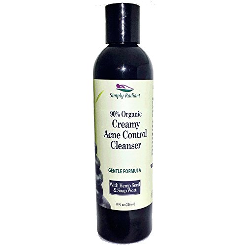 Organic Glycolic Acid Face & Body Wash | Natural Facial Cleanser | Anti Aging + Acne Face Wash | Exfoliates & Rejuvenates