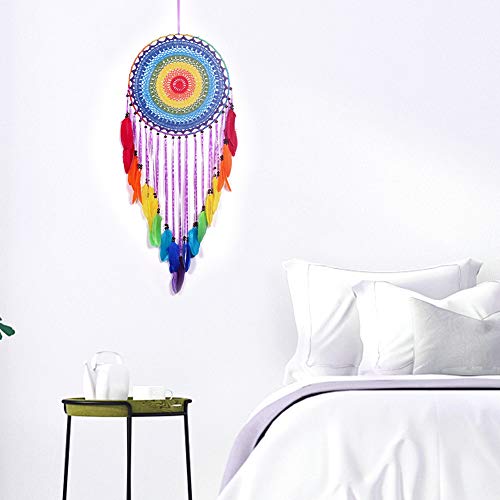 VGOODALL 500 Stück Bunte Federn, Farbe Indianer Ferdern zum Basteln für DIY Ohrring Hochzeit Traumfänger Kopfschmucksfedern