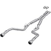 MBRP Charger 5.7L 3in Dual Rear Exit Aluminized Catback Exhaust for 17-21 Dodge