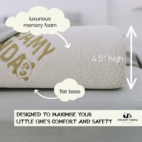 DREAMYPANDA Bed Bumpers for Toddlers — Bed Rail for Toddlers — Soft