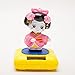 Solar Powered Bobblehead Toy Figure Nohohon, Japanese Kimono Maiko Geisha - Pink SPT104