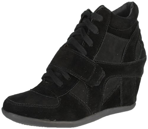 Breckelle s metro-01w women s round toe lace up wedge s…