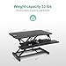 EleTab Electric Corner Standing Desk Converter – 37.5