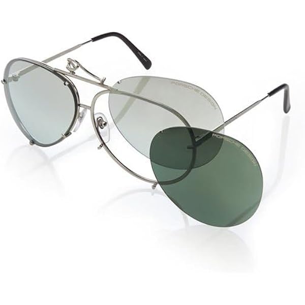 Amazon.com: Porsche Design Sunglasses P 8478 d Black/Green  display picture 2