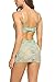Avidlove Sexy Lingerie for Women Babydoll Sleepwear Lace Chemises Set Green S