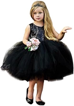ARINLA Infant's child baby heart ed party Princess tulle dress clothes