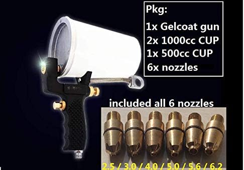 (3days arrived) 0NE SET Professional Grade Cup Gun, Sprays Gelcoat or Resin resin fiberglass Laminating Roller project kit for composite fiberglass tool fiberglass roller