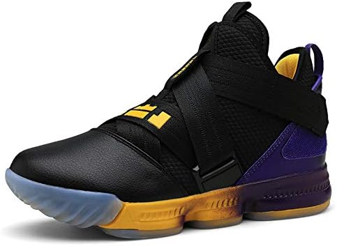 SIX FOOTPRINTS Men's High-Top Basketball Shoes Fashion Casual Breathable Running Sports Shoes Shock-Absorbing Non-Slip Wear-Resistant Boots