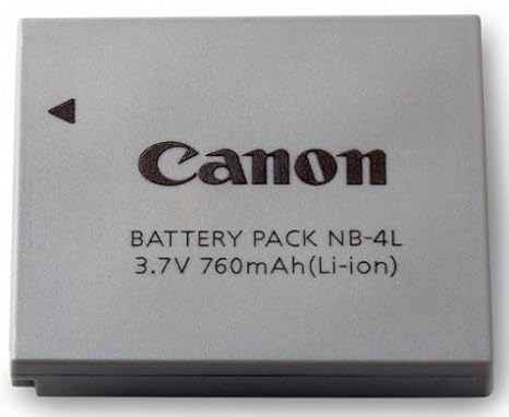 Canon NB-4L Akku für D-IXUS 30/40/50/60/65/70/75/i7 zoom