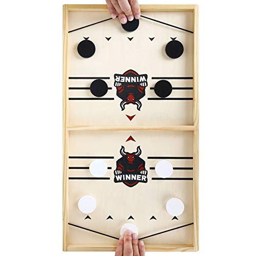 Sling Foosball Fast Sling Puck Game Large Size Portable Slingpuck Board