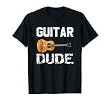 Guitars Acoustic Classical T-Shirt Gift Tee