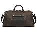 Texbo Men's Thick Cowhide Leather Vintage Big Travel Duffle Luggage Bag