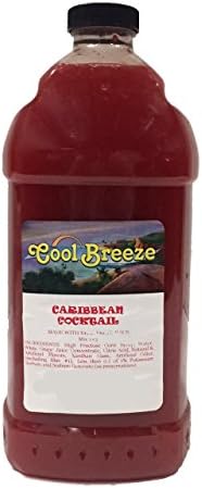 Cool Breeze Beverages Ready To Use Slush Mix, Caribbean Cocktail, 1/2 gal