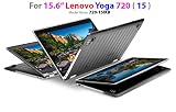 mCover Hard Shell Case for 15.6" Lenovo Yoga 720 (15) Laptop Computers (Black)