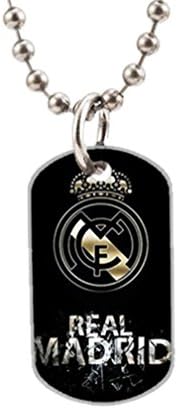 real madrid broken glass Fashion Image Custom Unique Personalized Dog Tag Necklaces, dogtag size About 1.3X 2.2 inches Ideal Gift by Mandth