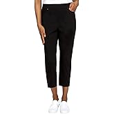 Mario Serrani Women's Tummy Control Comfort Stretch Capri Pants