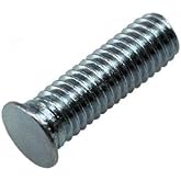 Unicorp EFH-632-12 Round Captive Stud Flush Threaded, 6-32 THD x .750 lg, Steel Zinc QTY-50