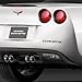Corvette C6 Rear Bumper Letters Insert, Black