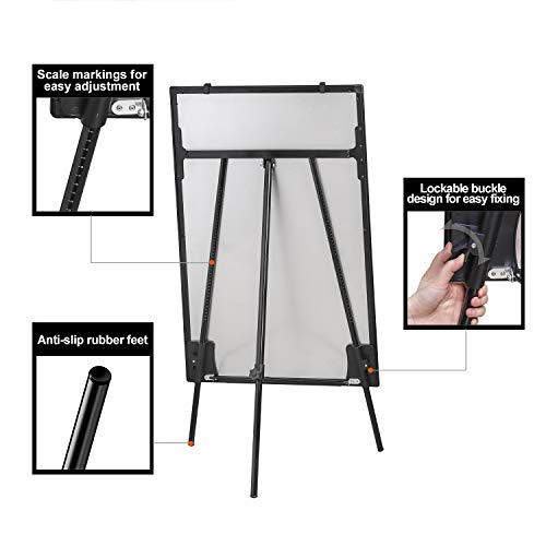 Easel Whiteboard Tripollo Dry Erase Tripod Board 36 x 24inch