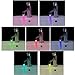 Anself Mini Pure Copper Glow LED Light Water Stream Faucet Tap 7 Color Multiple Color LED Color lights Changing Fantastic, No Need Battery Power, Nice Gadget for Bathroom Shower