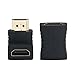 Postta HDMI Cable 50 Feet HDMI 2.0V Cable with 2 Piece Cable Ties+2 Piece HDMI Adapters Support 4K 2160P,1080P,3D,Audio Return and Ethernet