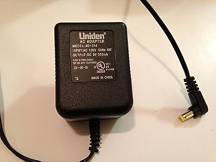 Amazon.com: Uniden Telephone Power Supply AC Adapter Charger 9V 350mA