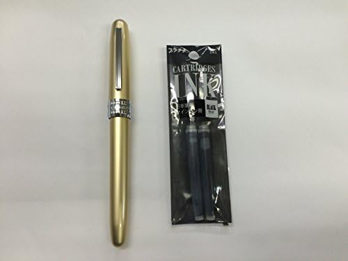 Plaisir fountain pen fine print yellow ink set of 2 (japan import)