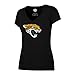 OTS NFL Jacksonville Jaguars Women's Rival V-Neck Tee, Logo, X-Large
