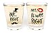 The Plympton Company Funny Wedding Gifts - Mr. Right and Mrs. Always Right Novelty Shot Glasses - Great for Engagements or Anniversaries for Newlyweds and Couples