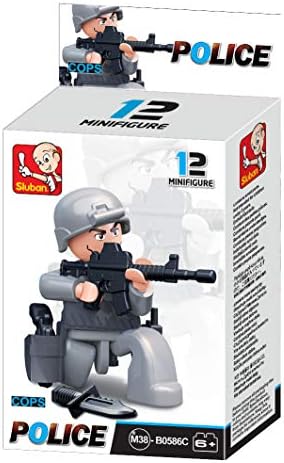 Elements Police Minifigures(Modèles assortis)