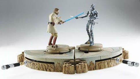 STAR WARS E3 Obi-Wan VS Glee bus bodyguard Battle Arena (japan import)