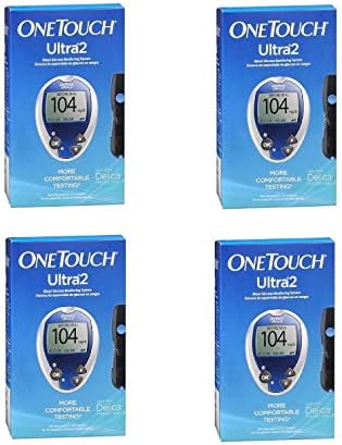 One Touch Ultra 2 Blood Glucose Monitoring System (4 Pack)