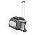 Picnic Time Vulcan 21" Insulated Cooler Tote with 3 Piece BBQ Tools and Propane Grill Inside Tote