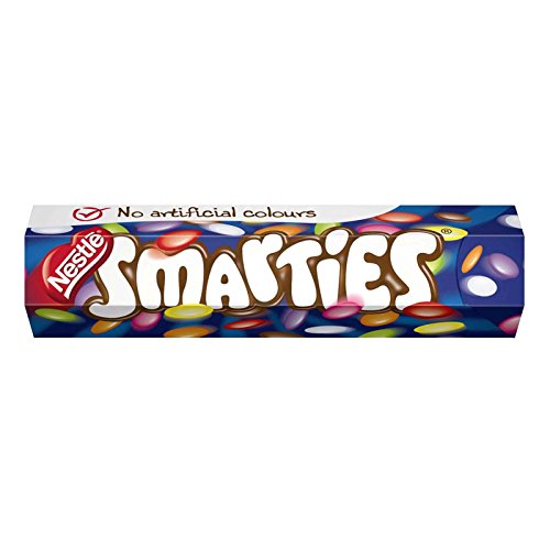 Nestle Smarties FOUR pack Chocolate Candy Tubes 38g each Pricepulse