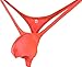 WOSESE Mens Swim Thong G-string Underwear Tangerine