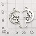 Youdiyla 65 PCS Fairy Charms Collection, Mix Silver Cupid Pixie Angel Winged Woodland Fairy on The Moon Metal Charm Pendant Supplies Findings for Jewelry Making (HM151)