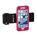 TuneBand for iPhone SE/iPhone 5S, Premium Sports Armband with Two Straps and Two Screen Protectors, Pink