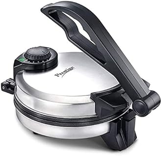Prestige Xclusive Stainless Steel PRM 5.0 Roti Maker with Demo CD (Silver)