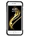 BENTOBEN iPhone 6 Case, iPhone 6S Case, 2 in 1 Cool Slim Hybrid Hard PC Cover Laminated with Carbon Fiber Chrome Anti-Scratch Shockproof Protective Case for iPhone 6/iPhone 6S (4.7 inch), Black