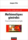 Mathématiques générales by