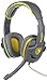 Sades SA-708 Zombie Version Stereo Gaming Headset 3.5mm Plug With Mic Computer Headphone Soft PU Leather Ear-cushion Gray Yellow
