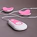 HYTK Electric Breast Massager, Chest Vibrating Massager, Breast Enhancement Device Pink or Red, White Color