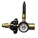 Helium Tank Regulator Filler Valve for Balloons with Gauge Pkg/1