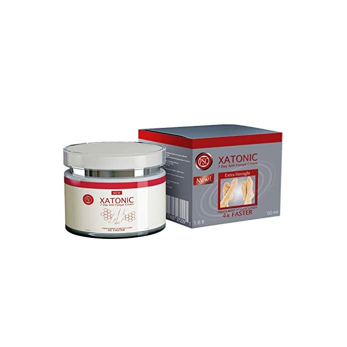 Xatonic Nail & Foot Fungus Treatment | Doctor Recommended, Anti-Fungal, Antibacterial, and Anti-Inflammatory Foot Cream…