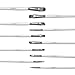Craftamo Paint Brush Set. 10 Professional Paint Brushes for Artists. Use as Watercolor Brushes, Acrylic Paint Brushes, Oil Paint Brushes and Face Paint Brushes.