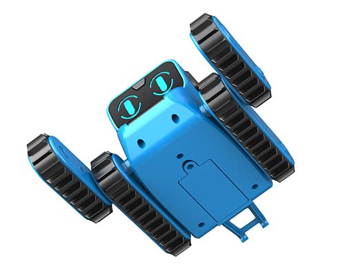 OWI Inc RE/CO Wireless Remote-Controlled Robot Kit | Tank-Like Tracks Allow Off-Road Fun | Ride Over Multiple Terrains | Access Different Play Modes | 106 Piece Do-It-Yourself Assembly