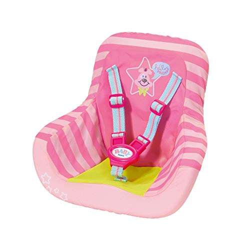 Zapf Creation Zapf 827512 BABY born Autositz mit Gurtsystem, Puppenzubehör 43 cm