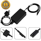 YIPBOWPT Surface Pro Surface Laptop Charger, 44W 15V 2.58A UL Listed Power Supply Compatible Microsoft Surface Pro 6 Pro 5 Pro 4 Surface Laptop 2 & Surface Go with 5V 1A USB Charging Port
