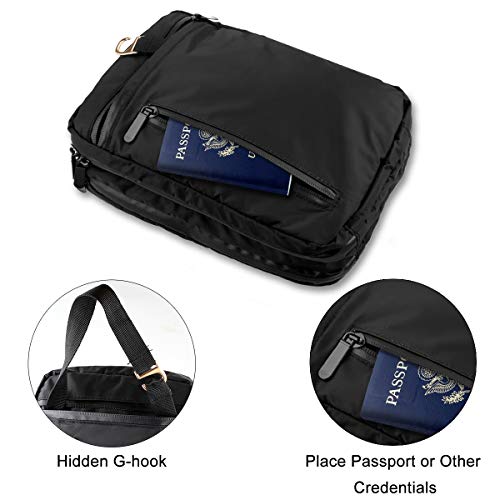 BHTKJ Multi-purpose Hanging Toiletry Bag Unisex design Waterproof Dopp Kit Travel Bag for A family trip, Business travelers, Camping, Beach or Gym, etc 4 BHTKJ Multi-purpose Hanging Toiletry Bag Unisex design Waterproof Dopp Kit Travel Bag for A family trip, Business travelers, Camping, Beach or Gym, etc