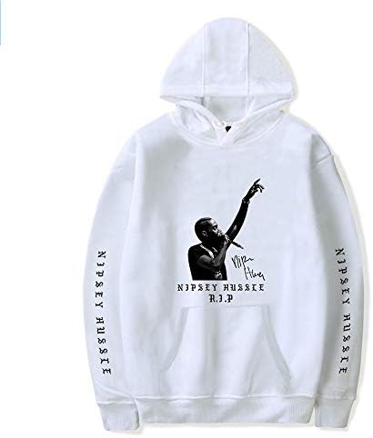 Bebling Crenshaw Hoodie Nipsey Hussle Mens Hip Hop Rap Tribute Sweatshirt Pullover